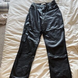 Abercrombie & Fitch Black High Rise Pants